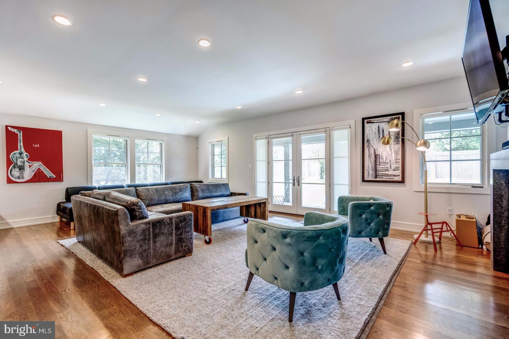 609 St Andrews Road Philadelphia, PA 19118 - Photo 12 of 31 a living room with furniture or couch and a wooden floor
