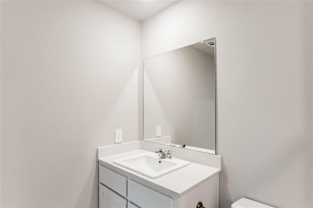 3137 Pecan Farm Lane Fort Worth, TX 76140 - Photo 15 of 31 a bathroom with a sink and a mirror