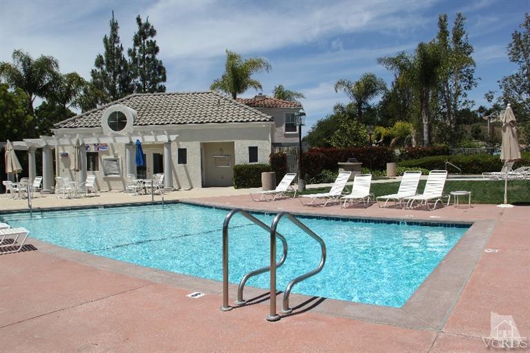 11212 Terraceridge Road Moorpark, CA 93021 - Photo 26 of 26 a view of a house with patio and a yard
