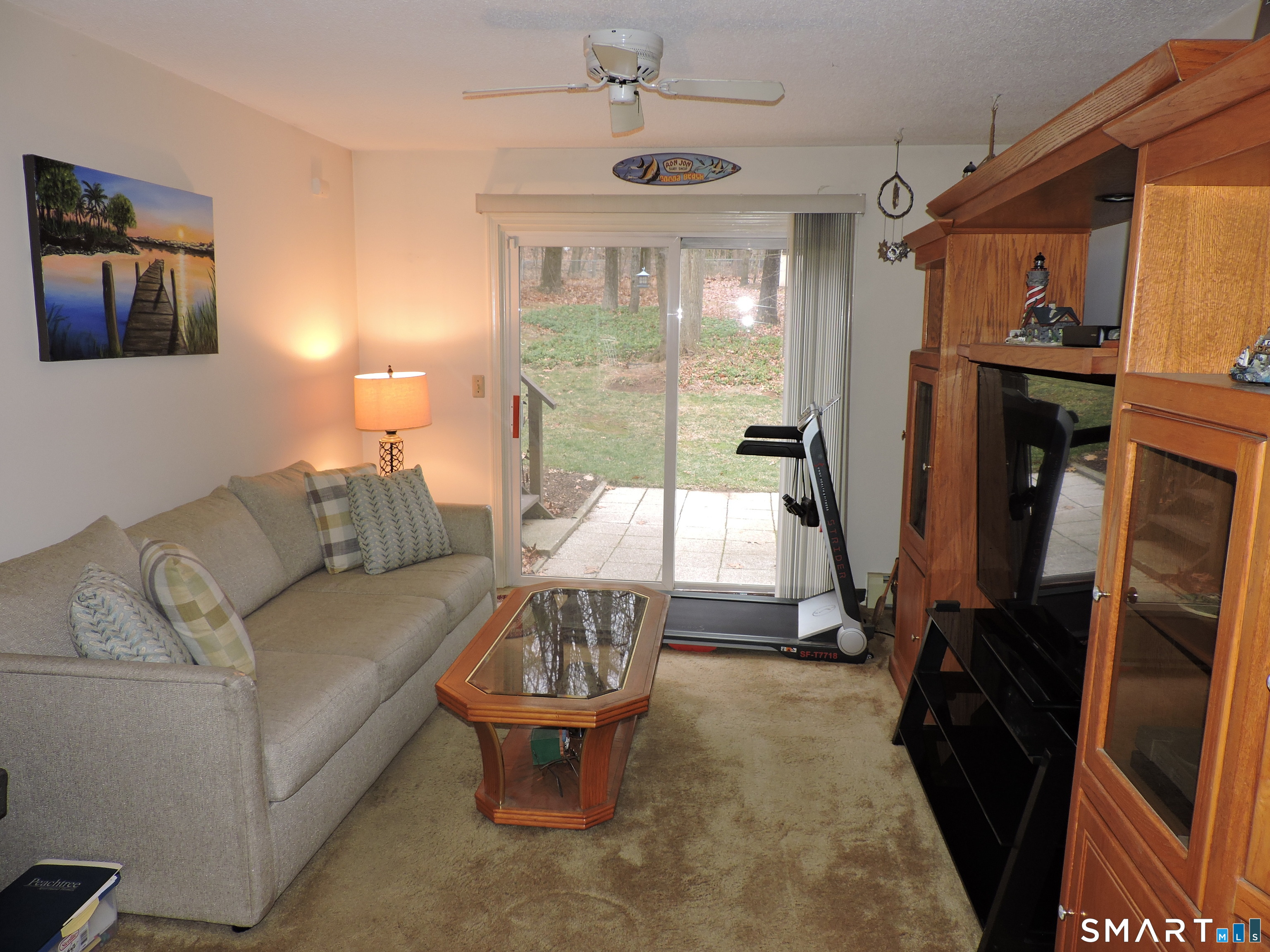 814 Graham Road South Windsor, CT 06074 - Photo 19 of 23 a living room with furniture a window and a flat screen tv