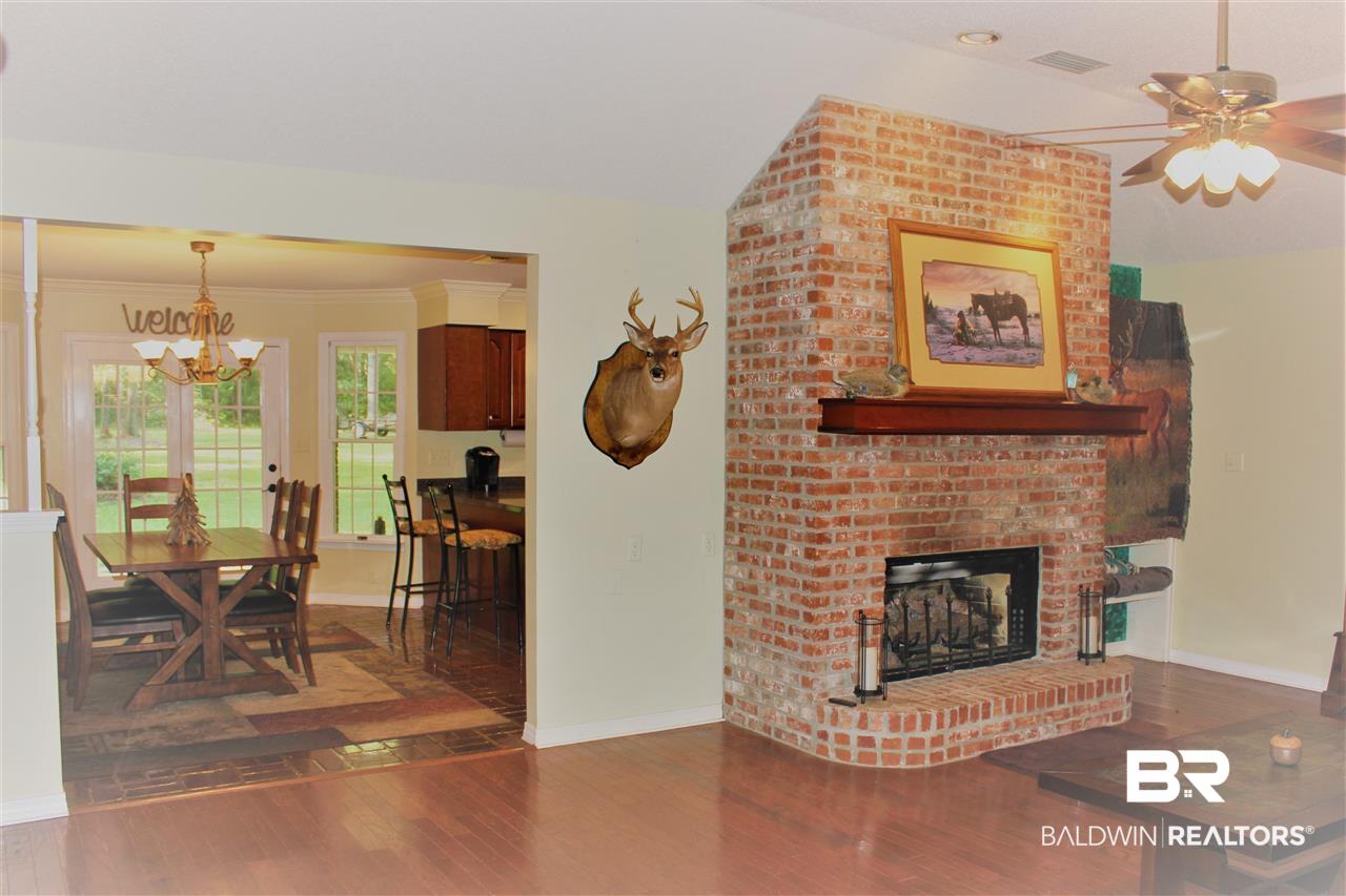 25299 Coopers Cemetery Road Robertsdale, AL 36567 - Photo 10 of 24 Great Room/Dining Room Ar