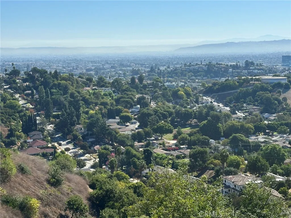 0 Hanscom Drive South Pasadena, CA 91030 - Photo 7 of 20 an aerial view of house with yard and mountain view in back