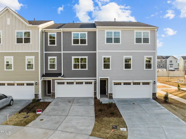 a view of a building with many windows