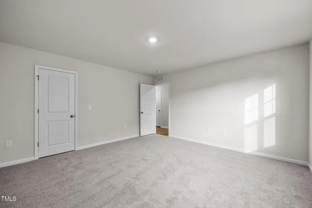 a view of empty room