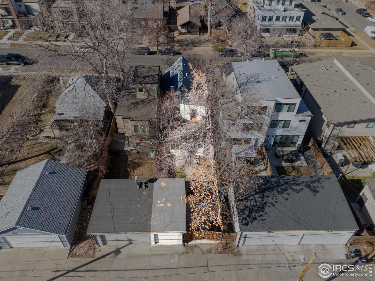 4464 Raleigh Street Denver, CO 80212 - Photo 34 of 39 an aerial view of waterside residential houses