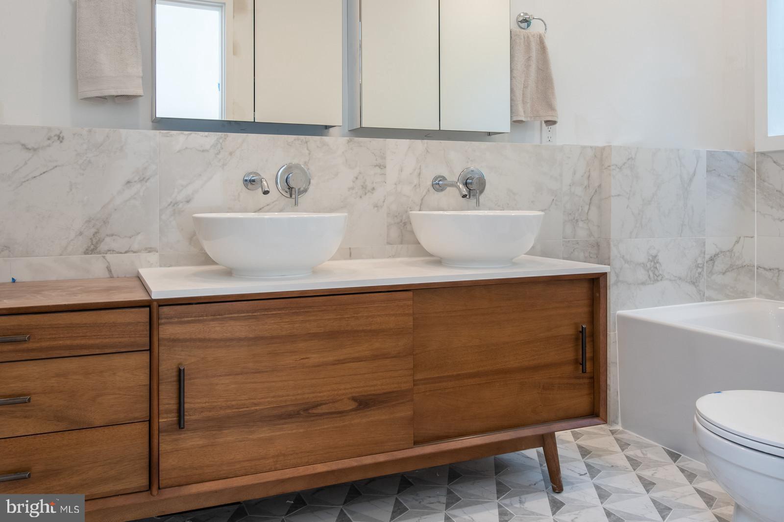 2207 Marthas Road Alexandria, VA 22307 - Photo 26 of 59 Double Sink, Quartz Counters, Heated Floor