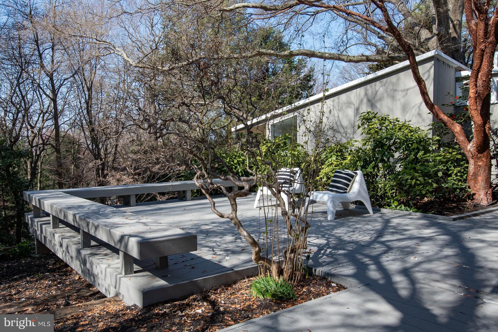 2207 Marthas Road Alexandria, VA 22307 - Photo 29 of 59 Gorgeous Deck overlooking Tiered Yard