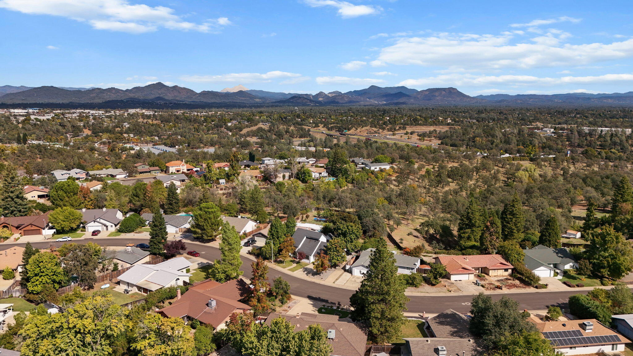 404 Woodhill Drive Redding, CA 96003 - Photo 45 of 52 a view of city and mountain
