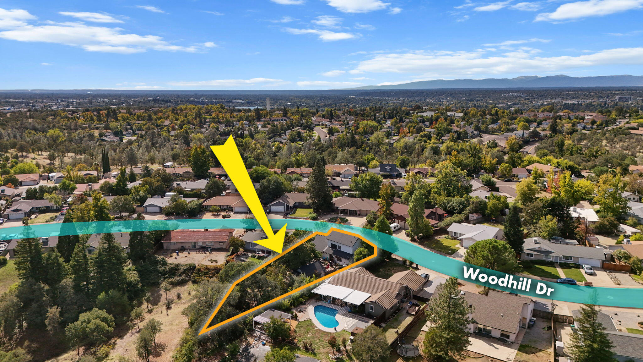 404 Woodhill Drive Redding, CA 96003 - Photo 5 of 52 a view of a city