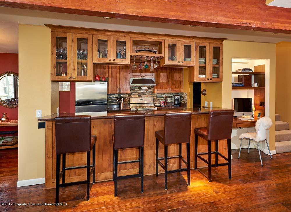 141 Meadow Ranch Road Snowmass Village, CO 81615 - Photo 3 of 15 KITCHEN AND OFFICE NOOK