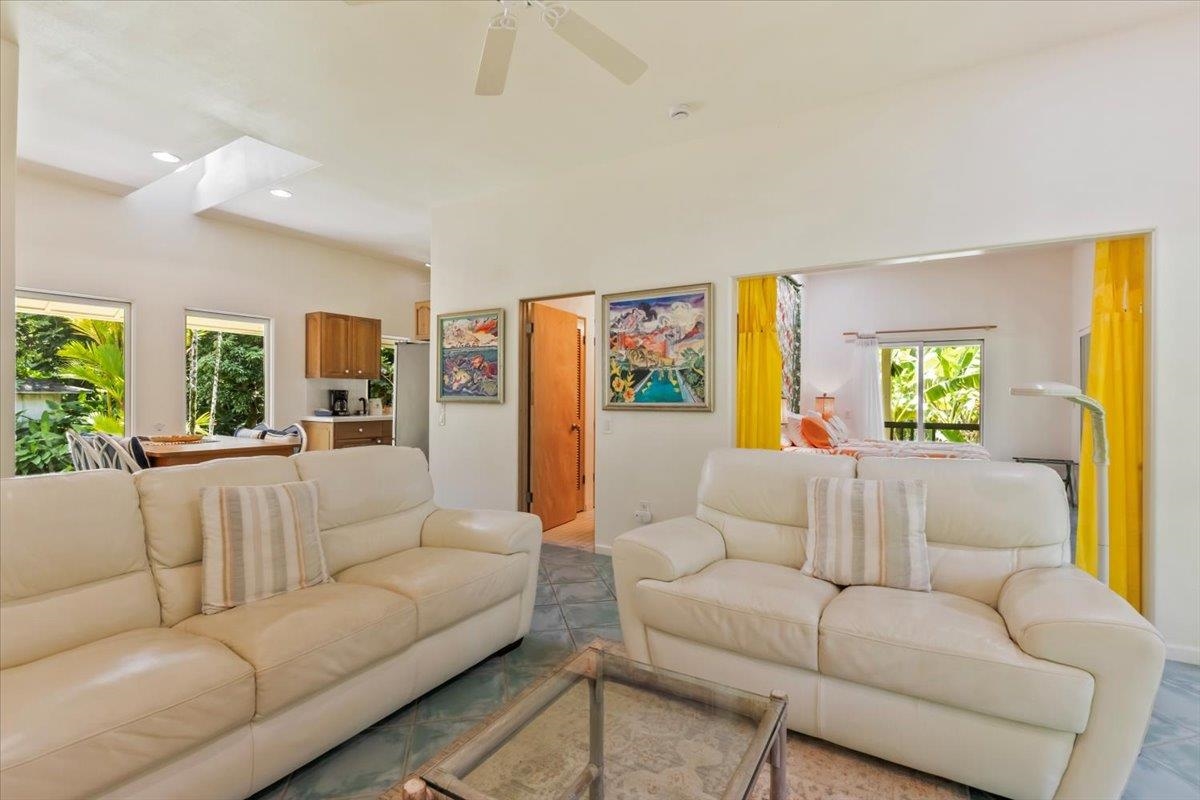 6900 Hana Highway Hana, HI 96713 - Photo 38 of 50 a living room with furniture and a large window