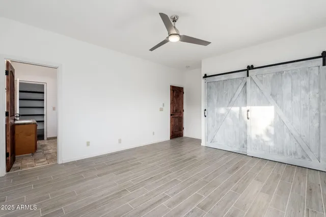 a view of walk in closet