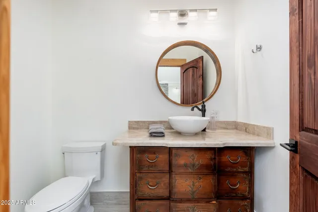 a view of road with trees