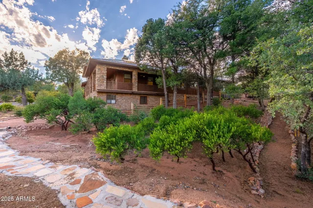 a view of a city from a city