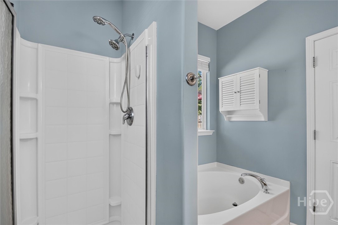 119 Pine View Crossing Pooler, GA 31322 - Photo 35 of 45 Primary suite bath - separate tub and shower
