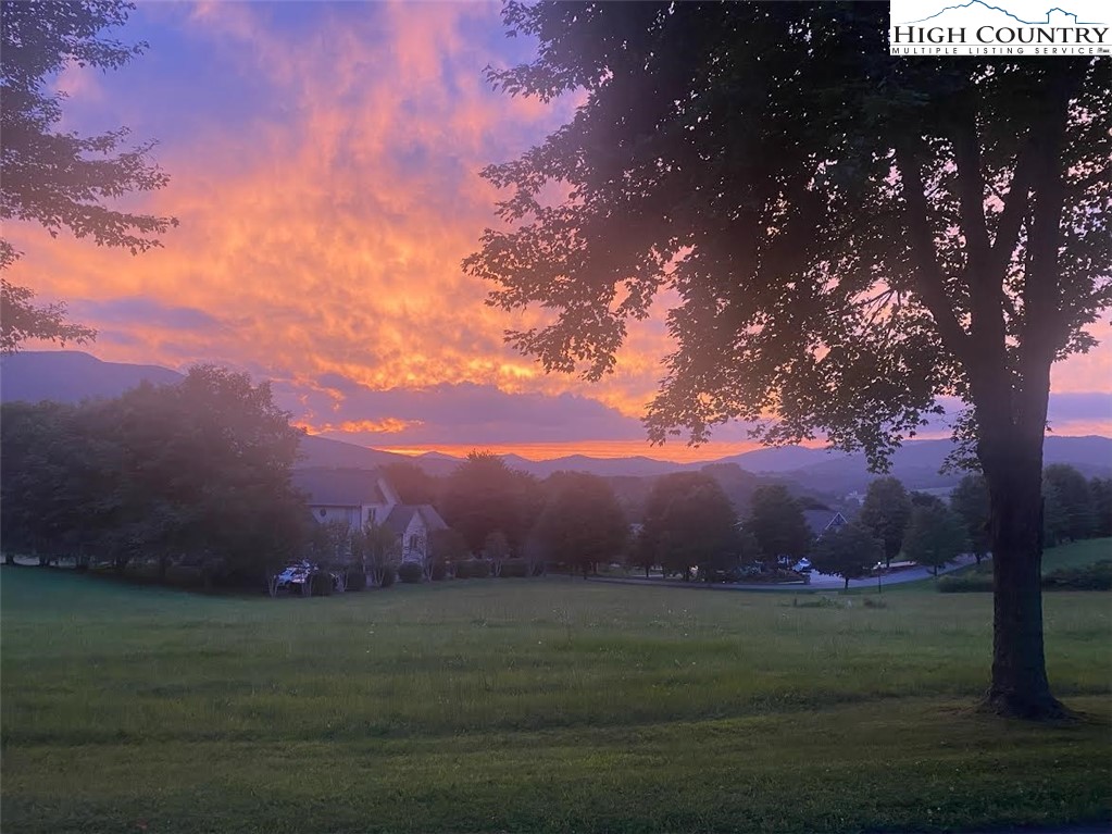 32 Olde Charter Circle Jefferson, NC 28640 - Photo 2 of 11 a view of a big yard of a house with a big yard and a large tree