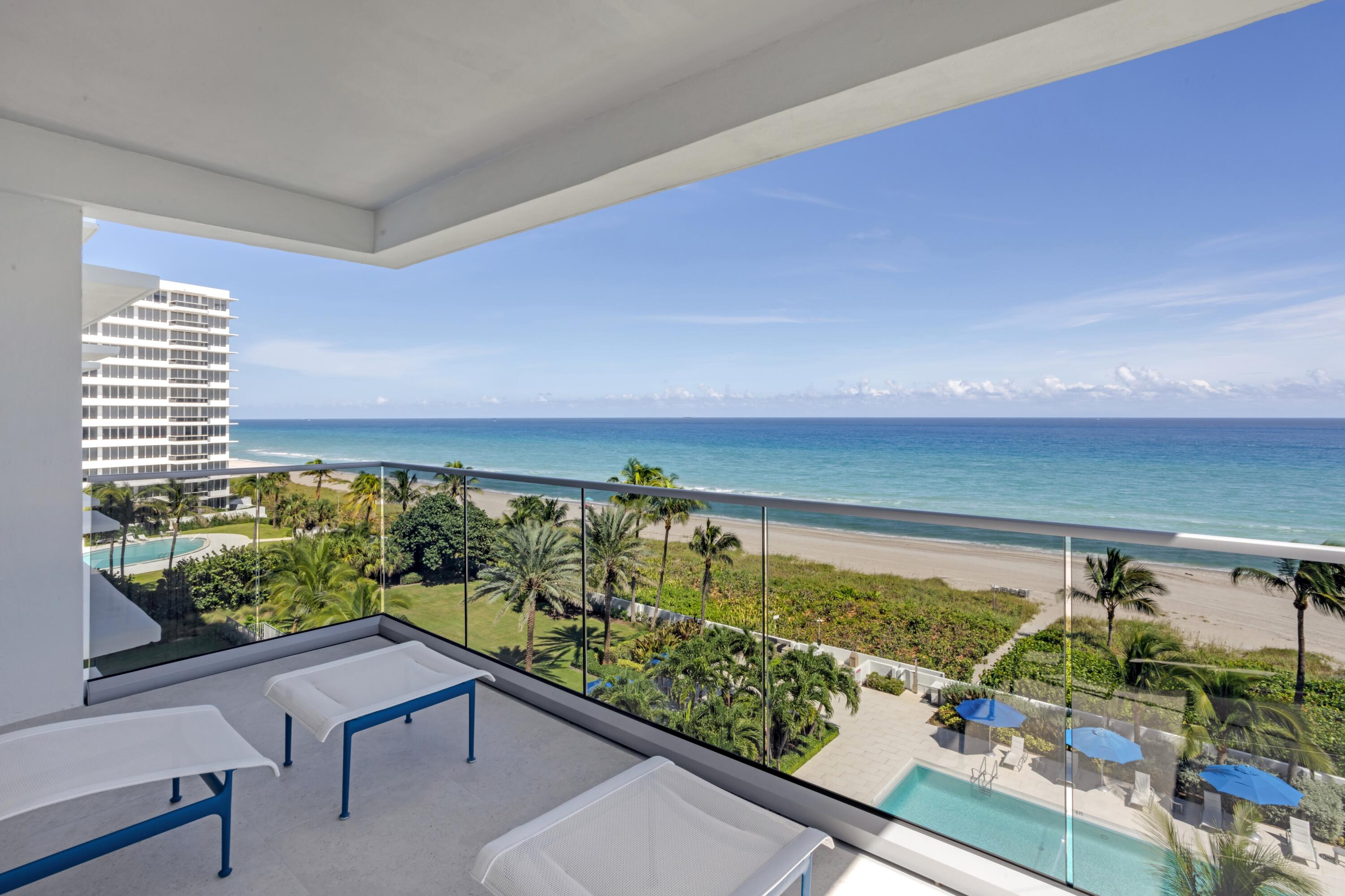 750 South Ocean Boulevard, Unit 6S Boca Raton, FL 33432 - Photo 15 of 40 BALCONY VIEW