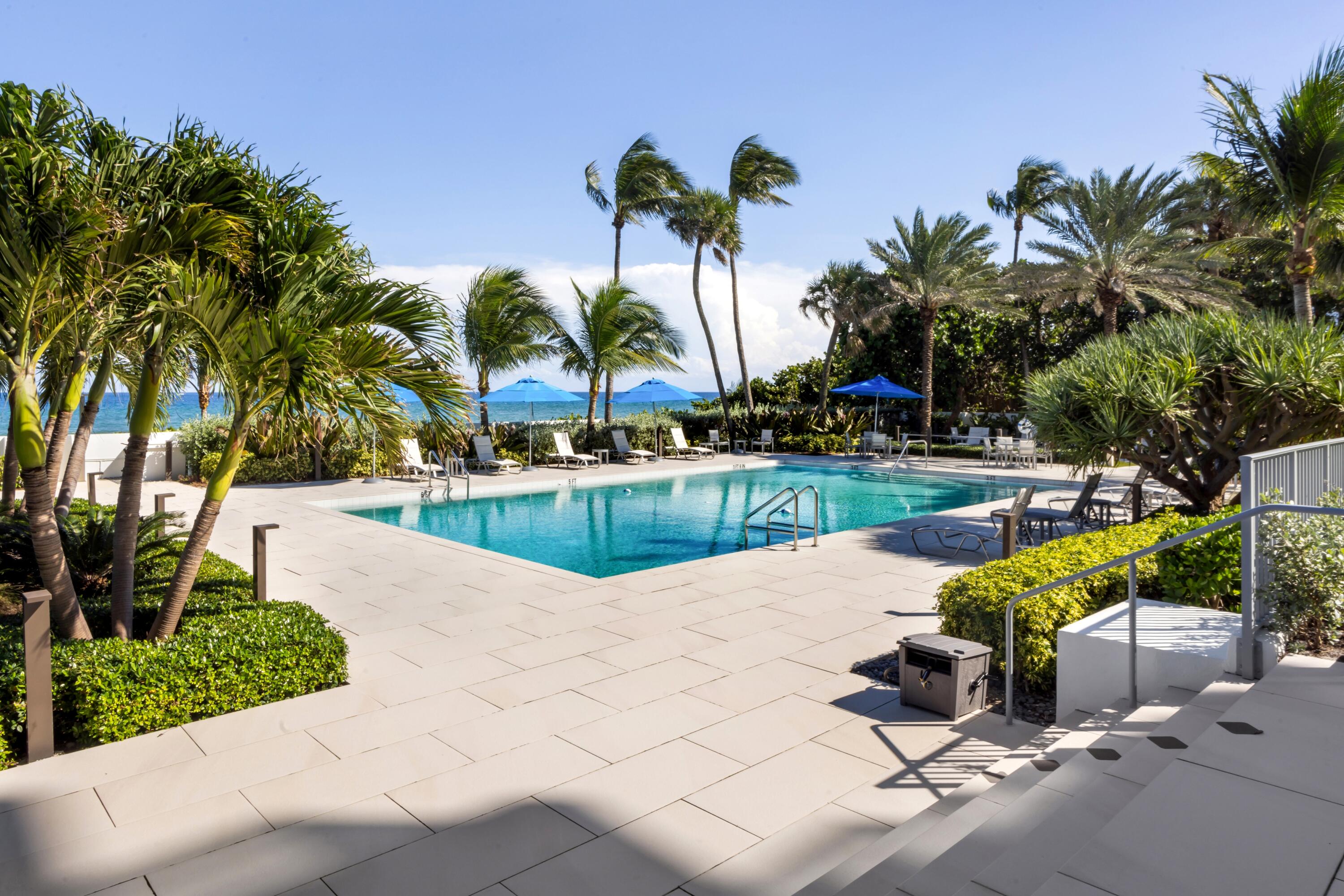 750 South Ocean Boulevard, Unit 6S Boca Raton, FL 33432 - Photo 26 of 40 POOL TO OCEAN