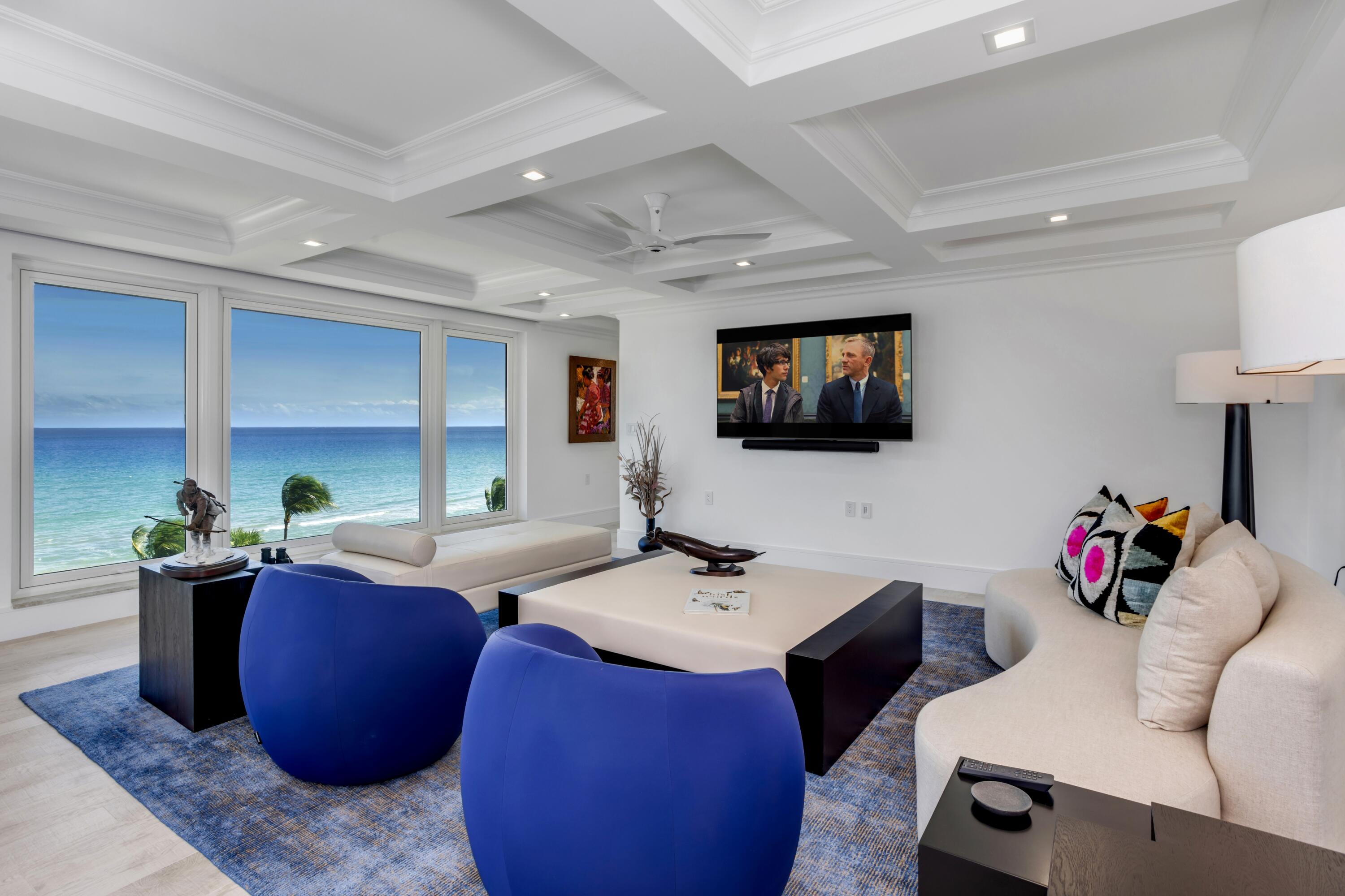 750 South Ocean Boulevard, Unit 6S Boca Raton, FL 33432 - Photo 7 of 40 LIVING ROOM