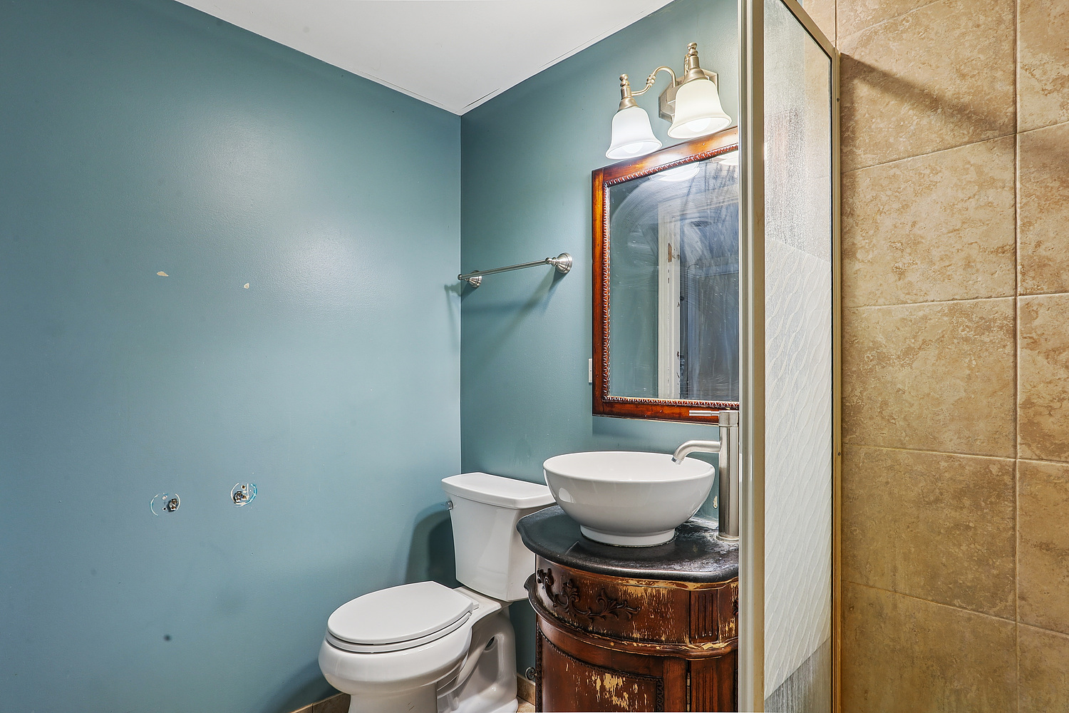 26835 South Linden Lane Crete, IL 60417 - Photo 10 of 13 a bathroom with a toilet and a shower