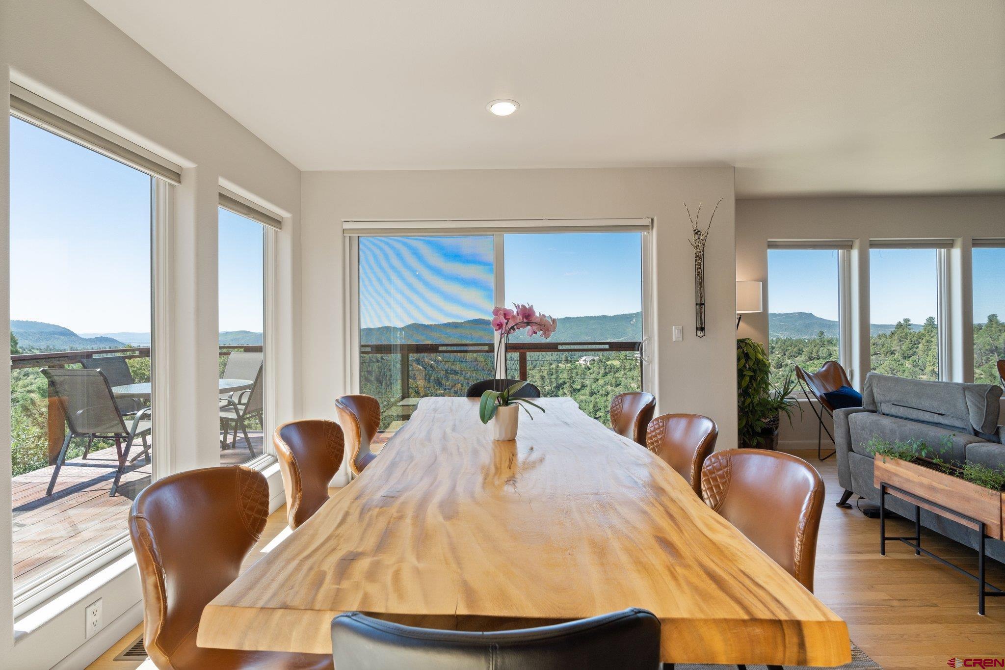 1584 Ridge Road Durango, CO 81303 - Photo 7 of 35 a living room with furniture and a large window
