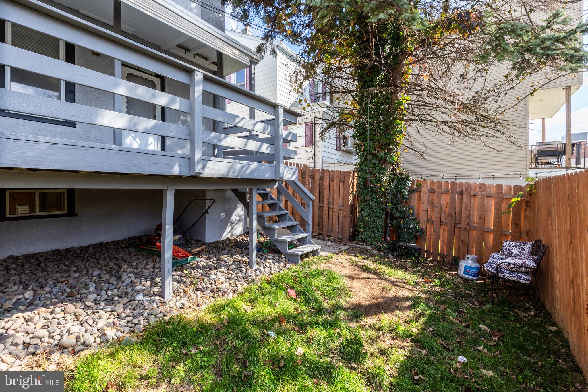 4360 Pechin Street Philadelphia, PA 19128 - Photo 37 of 40 a backyard of a house with lots of green space