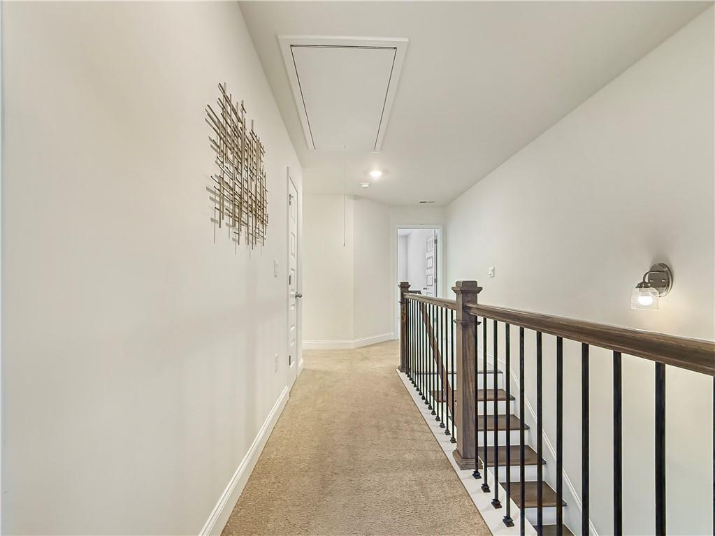 1160 Kendron Lane, Unit 16 Atlanta, GA 30329 - Photo 26 of 39 a view of a hallway with closet