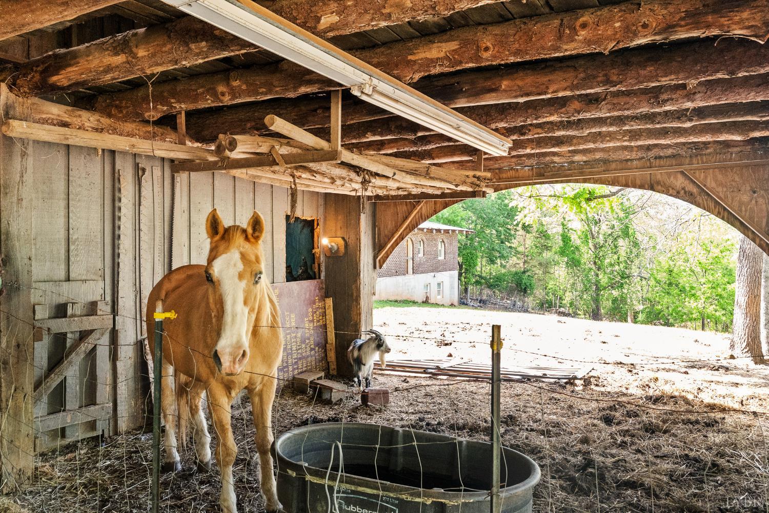 4067 Dickerson Mill Road Bedford, VA 24523 - Photo 37 of 90 a backyard of a house with table and chairs