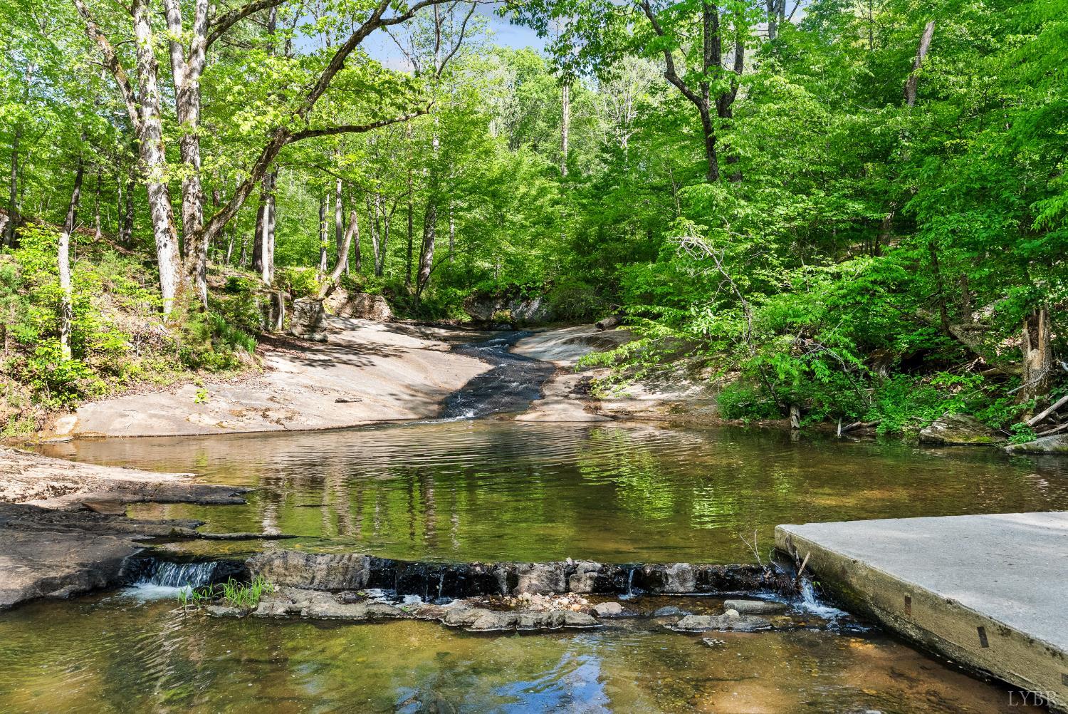 4067 Dickerson Mill Road Bedford, VA 24523 - Photo 50 of 90 a view of a lake with trees