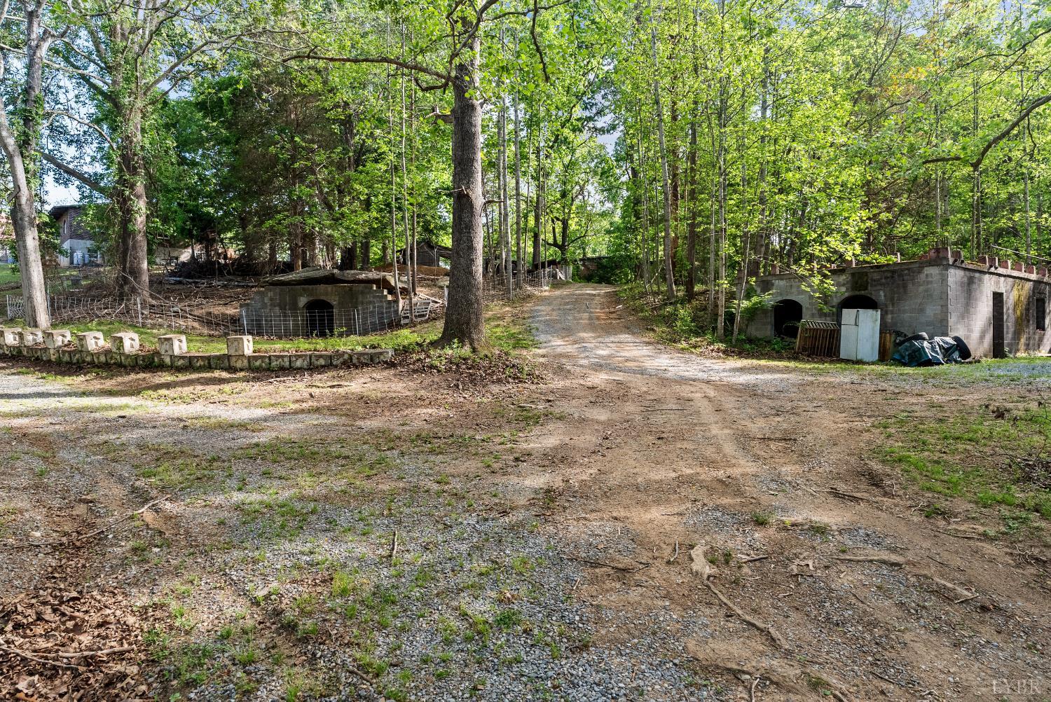 4067 Dickerson Mill Road Bedford, VA 24523 - Photo 75 of 90 a view of a backyard with large trees