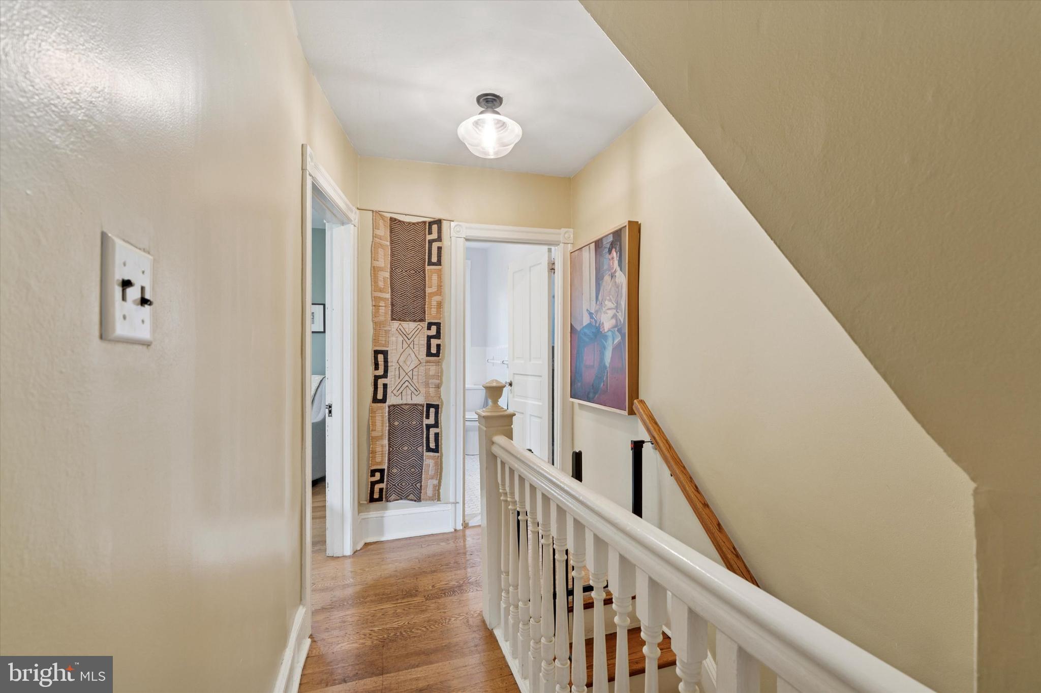 156 Idris Road Merion Station, PA 19066 - Photo 25 of 33 a view of hallway with stairs