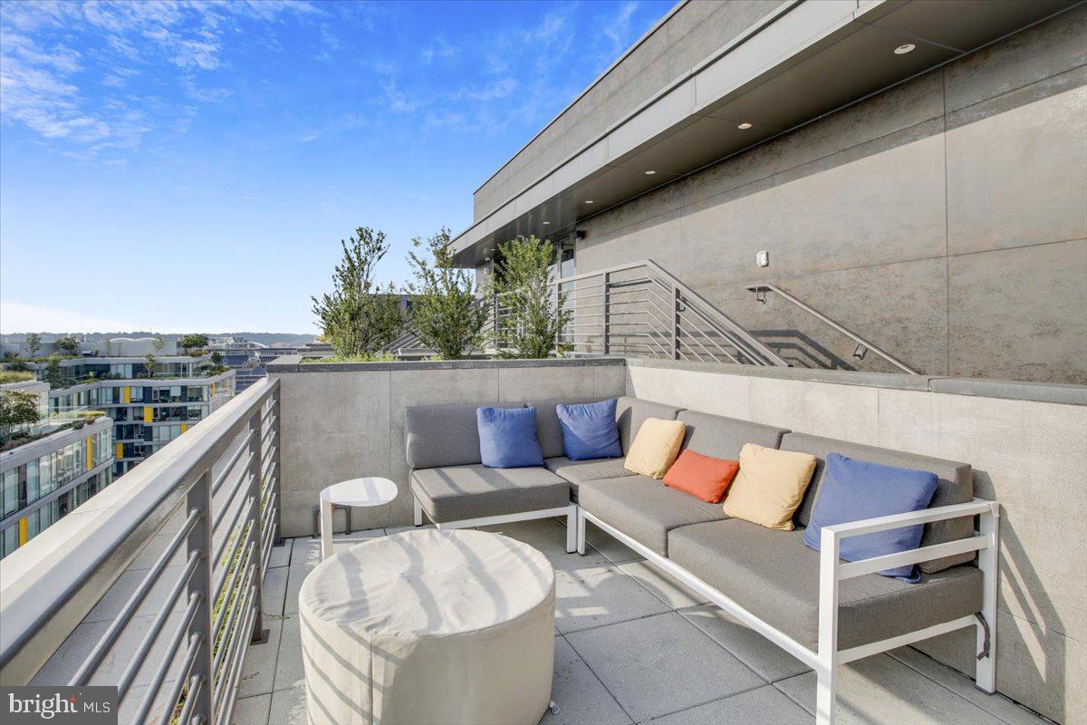 1211 Van Street Southeast, Unit 902 Washington, DC 20003 - Photo 31 of 43 a view of outdoor space with seating