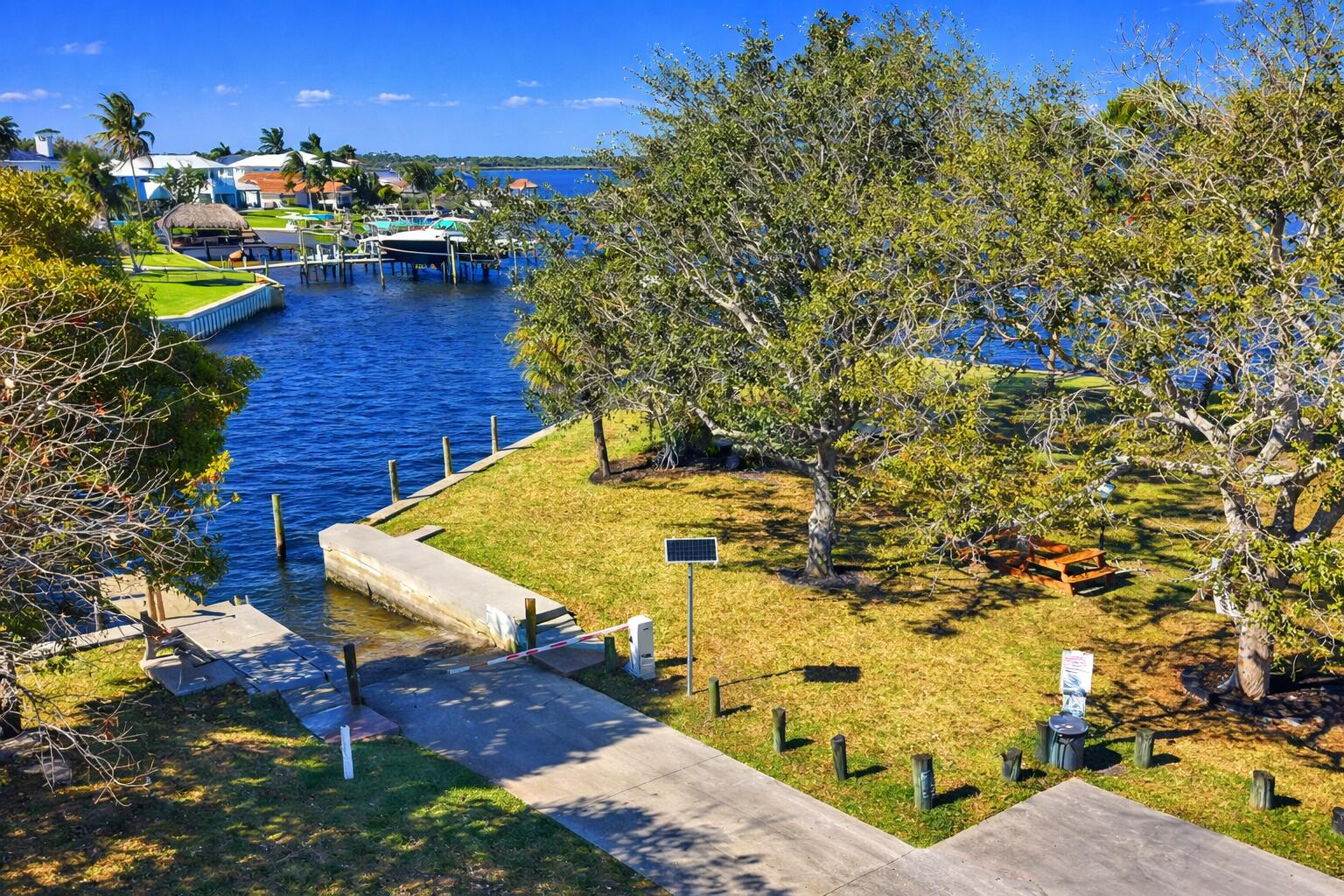 1610 Southwest Dyer Point Road Palm City, FL 34990 - Photo 34 of 35 Private Boat Ramp Available