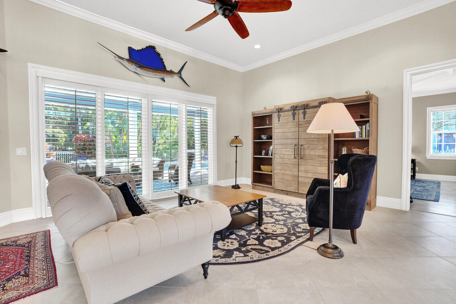 1610 Southwest Dyer Point Road Palm City, FL 34990 - Photo 5 of 35 Living Room