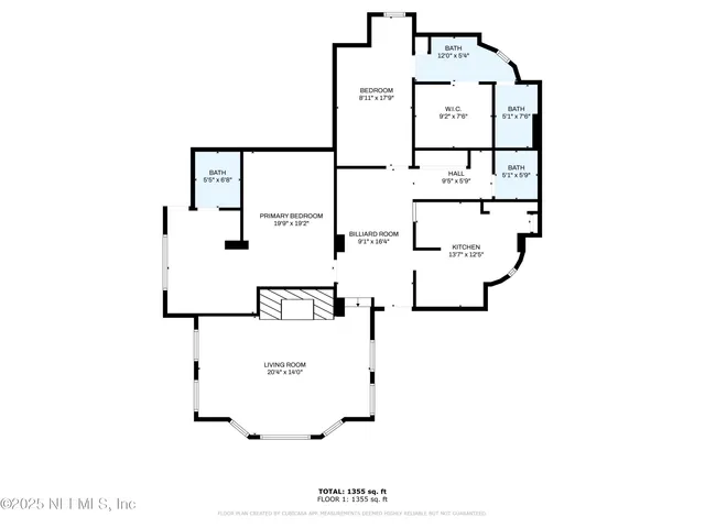 a view of a building with a garden and pathway