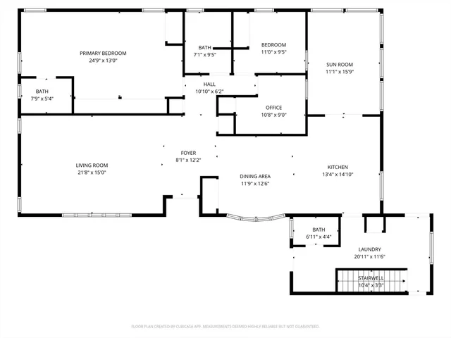 a picture of a floor plan