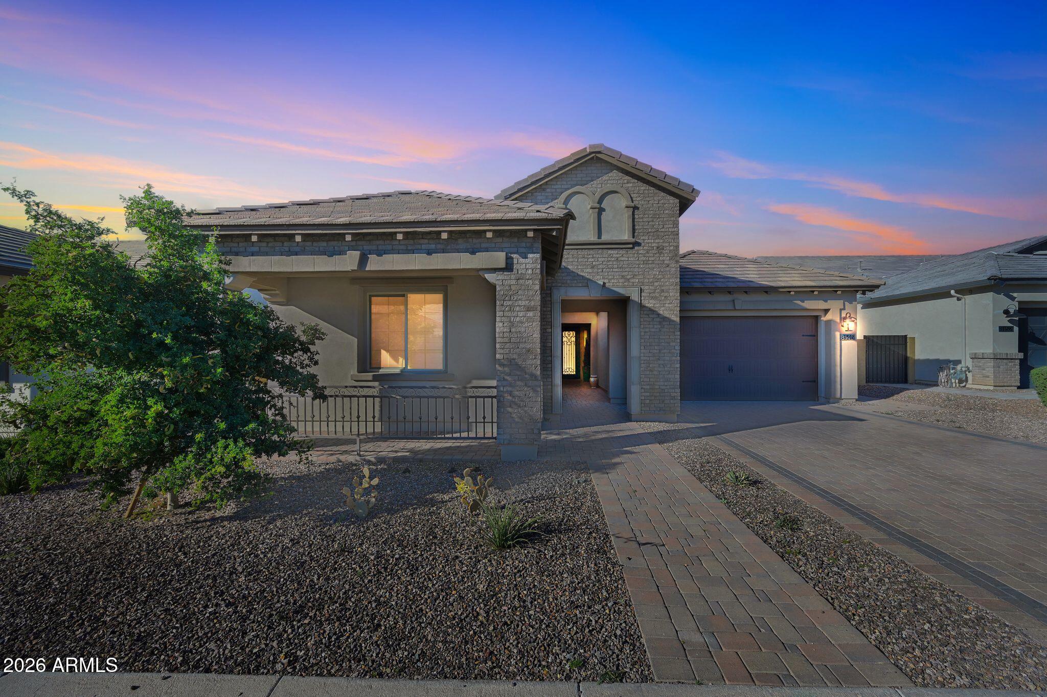 8146 East June Street Mesa, AZ 85207 - Photo 7 of 34 Front -Exterior-DSC_2911-dusk