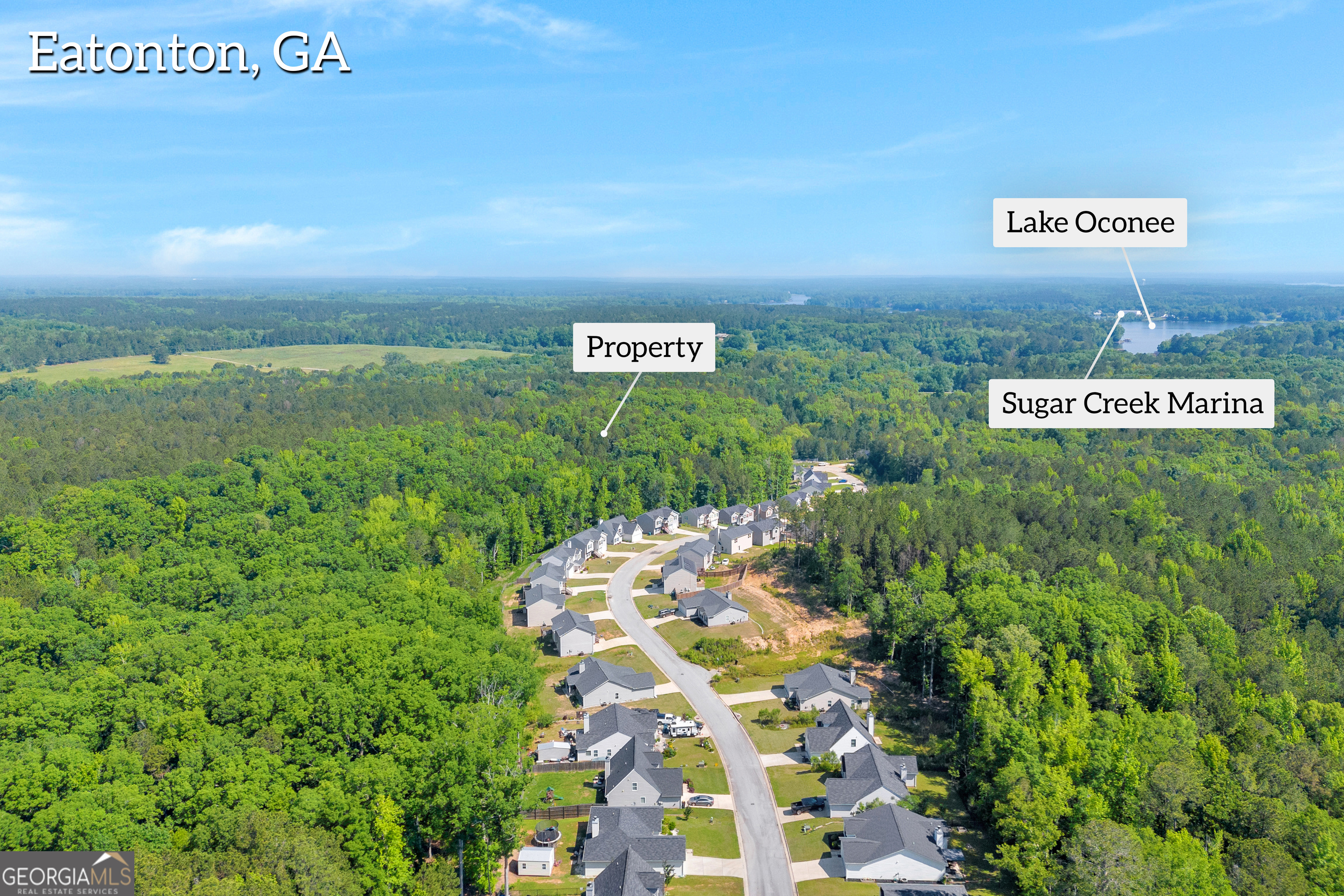 0 Harmony Road, Unit 1 Eatonton, GA 31024 - Photo 7 of 15 a view of a bunch of trees and bushes