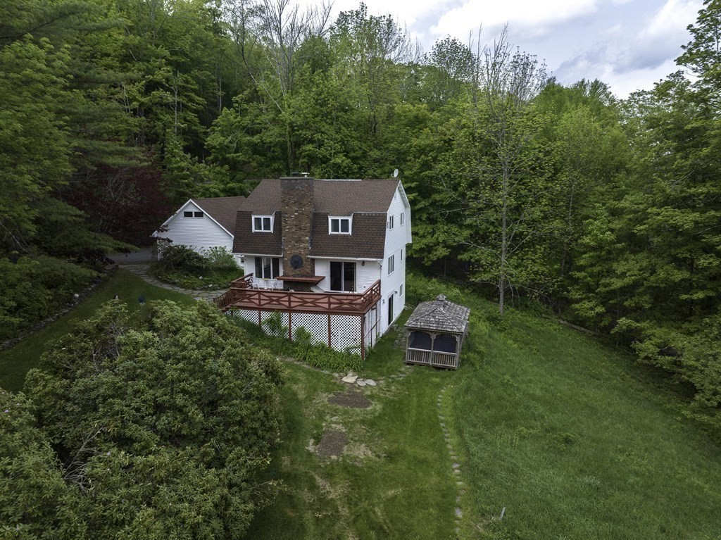 735 North Poland Road Conway, MA 01341 - Photo 2 of 40 a view of a house with a big yard
