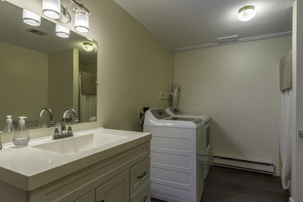735 North Poland Road Conway, MA 01341 - Photo 21 of 40 a bathroom with a sink vanity and mirror