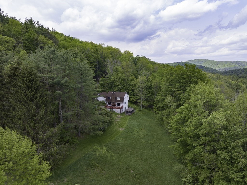735 North Poland Road Conway, MA 01341 - Photo 38 of 40 a outdoor view having a garden