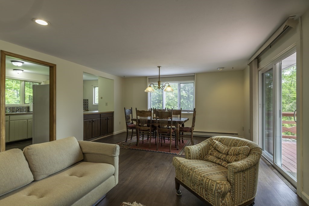 735 North Poland Road Conway, MA 01341 - Photo 6 of 40 a living room with furniture and a large window