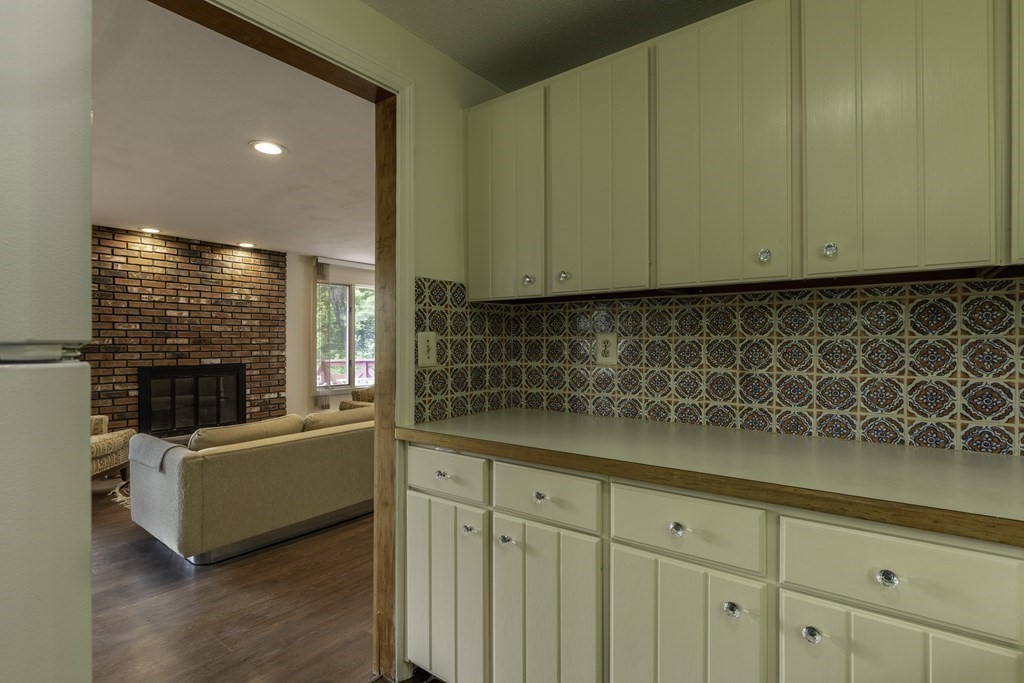 735 North Poland Road Conway, MA 01341 - Photo 8 of 40 a kitchen with a sink and a white cabinets