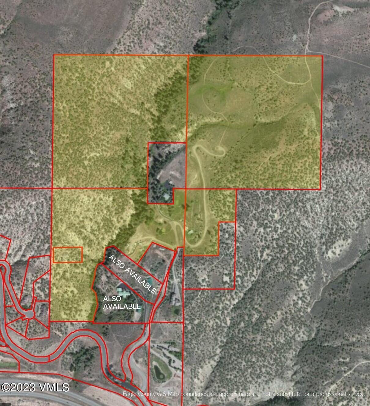 1281 Beard Creek Road Edwards, CO 81632 - Photo 19 of 20 105-Acre Map 3