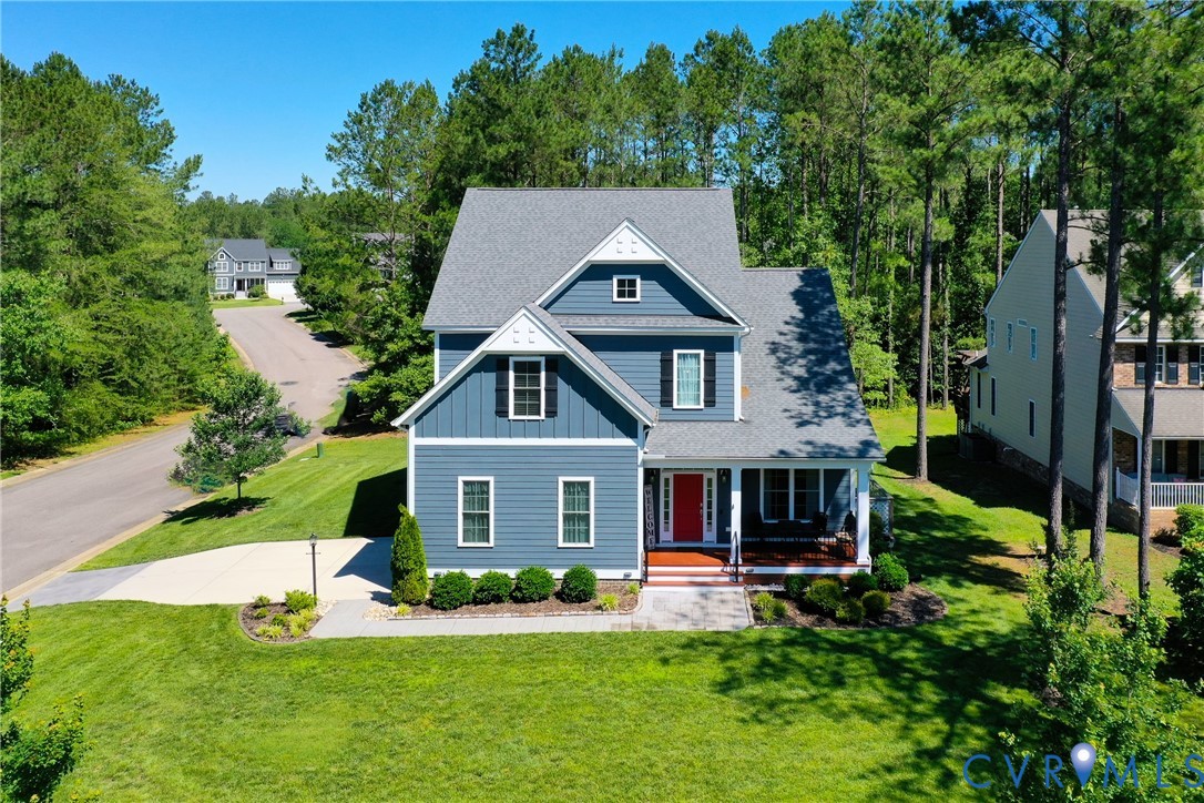 4669 Woburn Road Providence Forge, VA 23140 - Photo 2 of 78 front view of a house with a yard