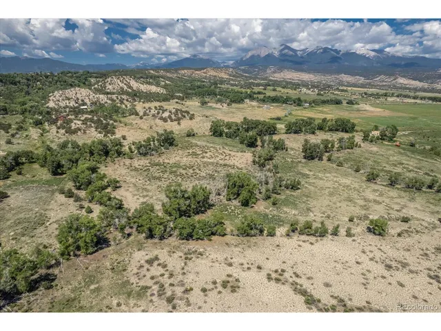 a view of an outdoor space with mountain view