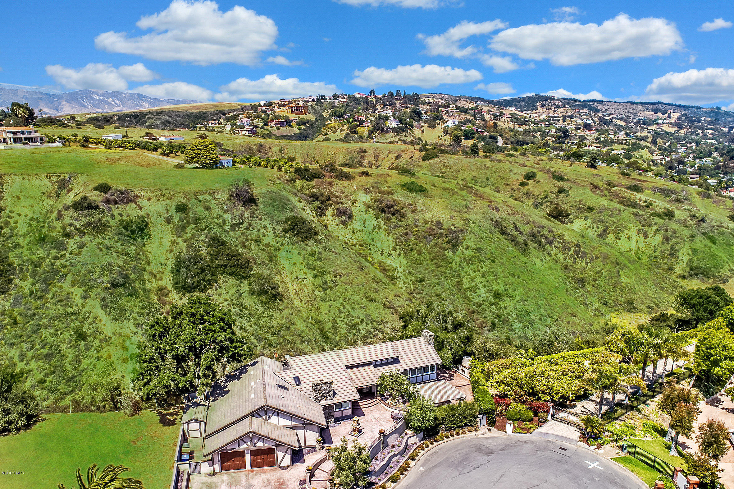669 Corriente Court Camarillo, CA 93010 - Photo 2 of 26 Drone Front Elevation Looking East
