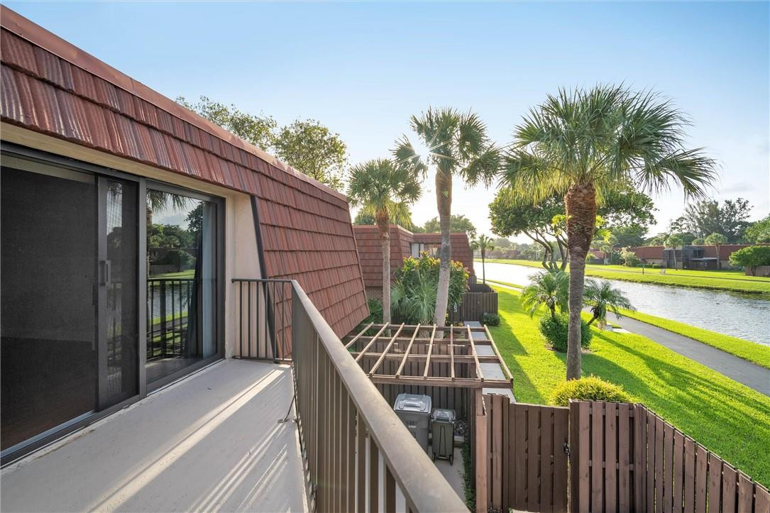 8497 Boca Rio Drive, Unit 8497 Boca Raton, FL 33433 - Photo 3 of 37 Balcony