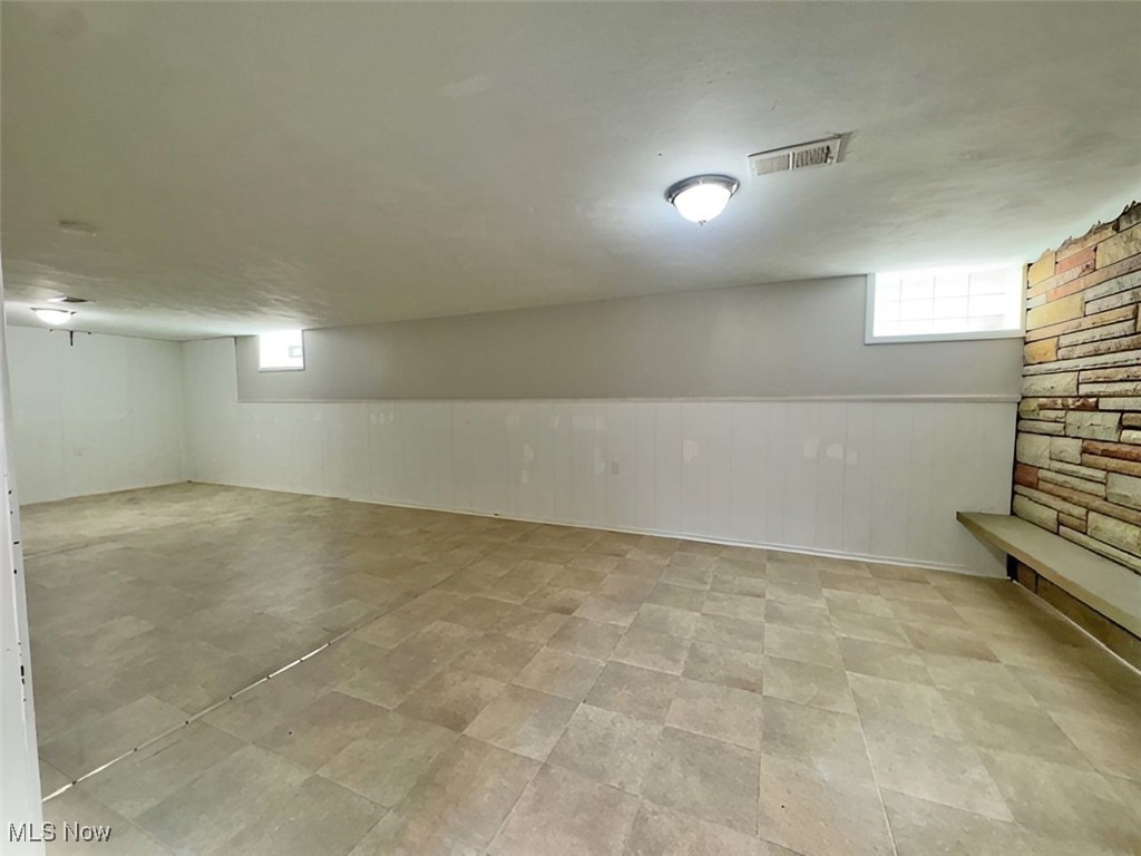 28642 Forest Road Willowick, OH 44095 - Photo 21 of 23 Below grade area featuring a wainscoted wall