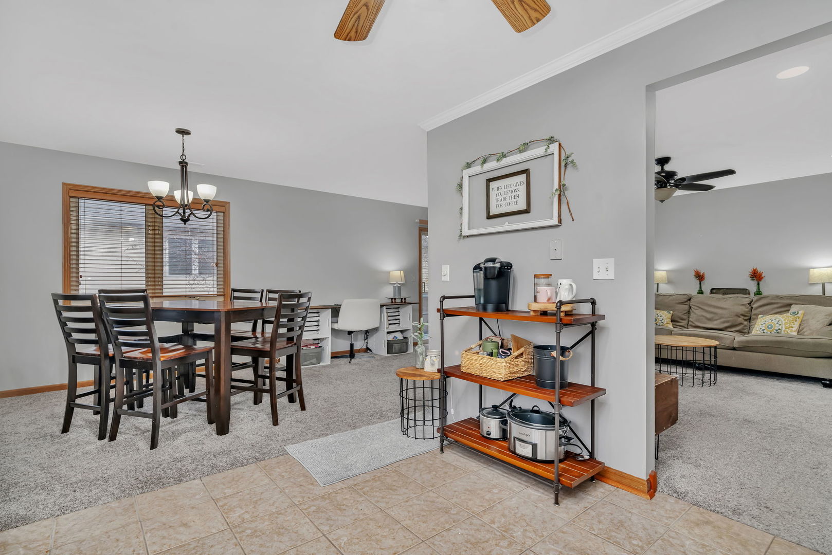 2670 Jodee Drive, Unit B Joliet, IL 60436 - Photo 11 of 23 a view of a dining room with furniture